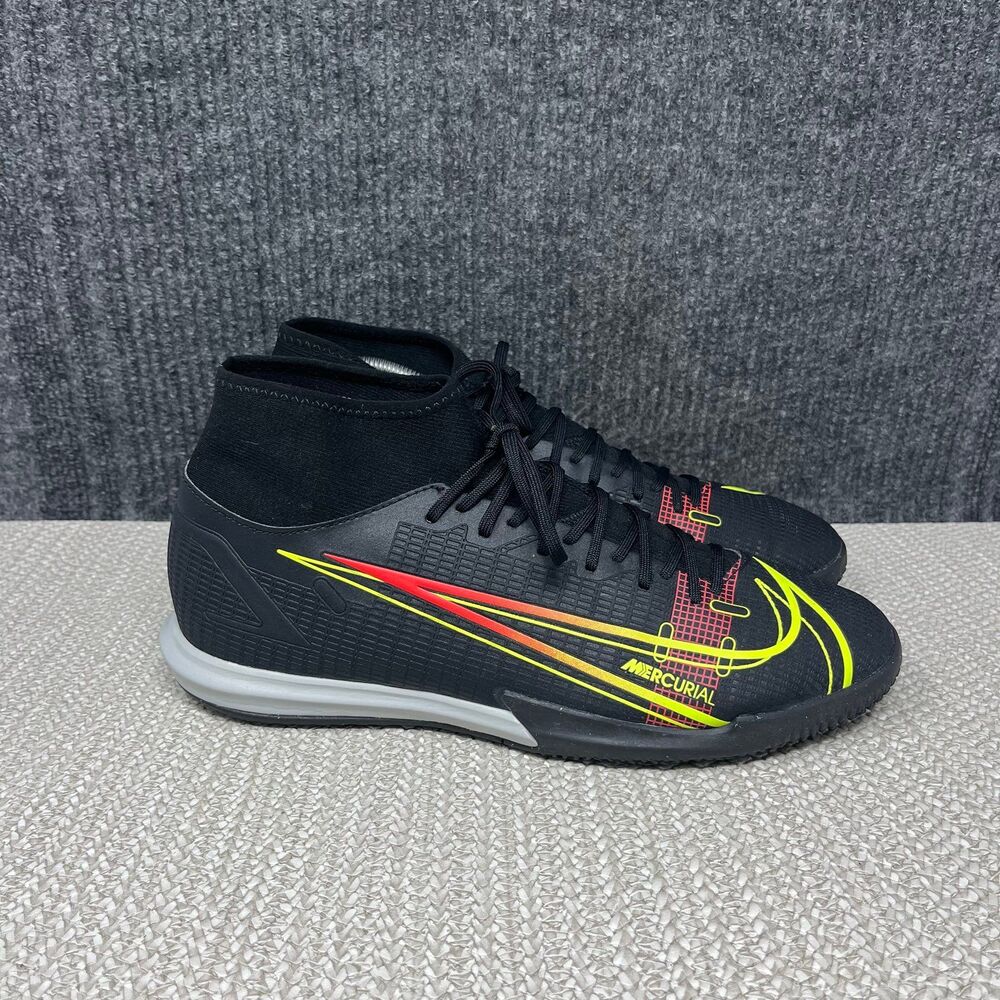 Nike Mercurial Superfly 8 Academy IC Indoor Soccer Cleats Shoes Sz 10 CV0847-090